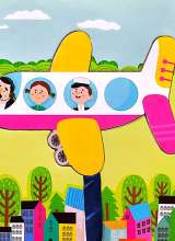 تصاویر بیشتر کتاب بریم و بیایم با هواپیما