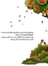 تصاویر بیشتر کتاب سیب های اربعین مامان جون