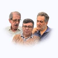نشست صمیمی با سه قلمدار